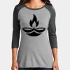 Women's Perfect Tri ® 3/4 Sleeve Raglan Thumbnail