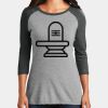Women's Perfect Tri ® 3/4 Sleeve Raglan Thumbnail