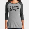 Women's Perfect Tri ® 3/4 Sleeve Raglan Thumbnail