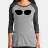Women's Perfect Tri ® 3/4 Sleeve Raglan Thumbnail