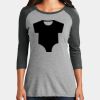 Women's Perfect Tri ® 3/4 Sleeve Raglan Thumbnail