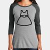 Women's Perfect Tri ® 3/4 Sleeve Raglan Thumbnail