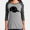 Women's Perfect Tri ® 3/4 Sleeve Raglan Thumbnail