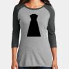 Women's Perfect Tri ® 3/4 Sleeve Raglan Thumbnail