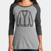 Women's Perfect Tri ® 3/4 Sleeve Raglan Thumbnail