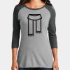 Women's Perfect Tri ® 3/4 Sleeve Raglan Thumbnail
