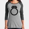 Women's Perfect Tri ® 3/4 Sleeve Raglan Thumbnail
