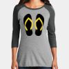 Women's Perfect Tri ® 3/4 Sleeve Raglan Thumbnail