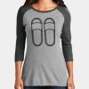 Women's Perfect Tri ® 3/4 Sleeve Raglan Thumbnail