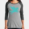 Women's Perfect Tri ® 3/4 Sleeve Raglan Thumbnail
