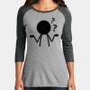 Women's Perfect Tri ® 3/4 Sleeve Raglan Thumbnail