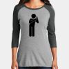 Women's Perfect Tri ® 3/4 Sleeve Raglan Thumbnail