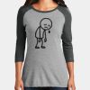 Women's Perfect Tri ® 3/4 Sleeve Raglan Thumbnail