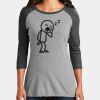 Women's Perfect Tri ® 3/4 Sleeve Raglan Thumbnail