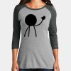 Women's Perfect Tri ® 3/4 Sleeve Raglan Thumbnail