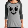 Women's Perfect Tri ® 3/4 Sleeve Raglan Thumbnail
