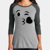 Women's Perfect Tri ® 3/4 Sleeve Raglan Thumbnail