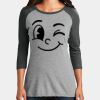Women's Perfect Tri ® 3/4 Sleeve Raglan Thumbnail