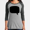 Women's Perfect Tri ® 3/4 Sleeve Raglan Thumbnail