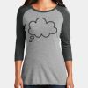 Women's Perfect Tri ® 3/4 Sleeve Raglan Thumbnail
