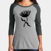 Women's Perfect Tri ® 3/4 Sleeve Raglan Thumbnail