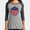 Women's Perfect Tri ® 3/4 Sleeve Raglan Thumbnail