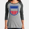 Women's Perfect Tri ® 3/4 Sleeve Raglan Thumbnail