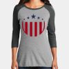 Women's Perfect Tri ® 3/4 Sleeve Raglan Thumbnail