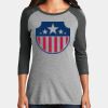 Women's Perfect Tri ® 3/4 Sleeve Raglan Thumbnail