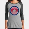 Women's Perfect Tri ® 3/4 Sleeve Raglan Thumbnail