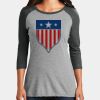 Women's Perfect Tri ® 3/4 Sleeve Raglan Thumbnail