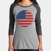 Women's Perfect Tri ® 3/4 Sleeve Raglan Thumbnail