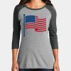 Women's Perfect Tri ® 3/4 Sleeve Raglan Thumbnail