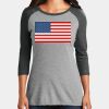 Women's Perfect Tri ® 3/4 Sleeve Raglan Thumbnail