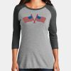 Women's Perfect Tri ® 3/4 Sleeve Raglan Thumbnail