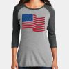 Women's Perfect Tri ® 3/4 Sleeve Raglan Thumbnail