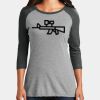 Women's Perfect Tri ® 3/4 Sleeve Raglan Thumbnail