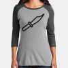 Women's Perfect Tri ® 3/4 Sleeve Raglan Thumbnail