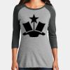 Women's Perfect Tri ® 3/4 Sleeve Raglan Thumbnail