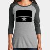 Women's Perfect Tri ® 3/4 Sleeve Raglan Thumbnail