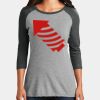 Women's Perfect Tri ® 3/4 Sleeve Raglan Thumbnail