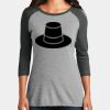 Women's Perfect Tri ® 3/4 Sleeve Raglan Thumbnail