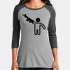 Women's Perfect Tri ® 3/4 Sleeve Raglan Thumbnail