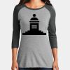 Women's Perfect Tri ® 3/4 Sleeve Raglan Thumbnail