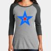 Women's Perfect Tri ® 3/4 Sleeve Raglan Thumbnail