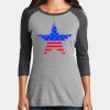 Women's Perfect Tri ® 3/4 Sleeve Raglan Thumbnail