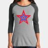 Women's Perfect Tri ® 3/4 Sleeve Raglan Thumbnail