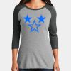 Women's Perfect Tri ® 3/4 Sleeve Raglan Thumbnail