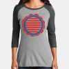 Women's Perfect Tri ® 3/4 Sleeve Raglan Thumbnail
