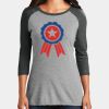 Women's Perfect Tri ® 3/4 Sleeve Raglan Thumbnail